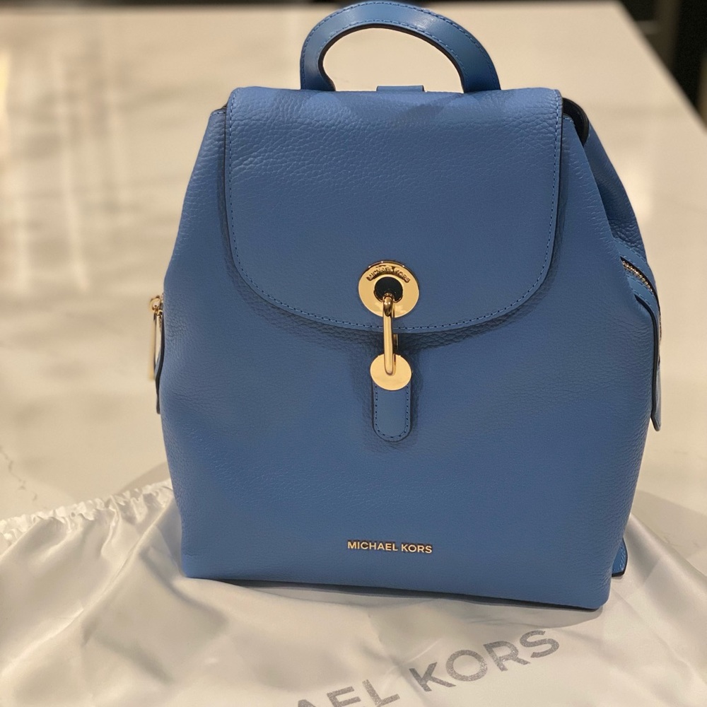 Michael kors Raven Pebbled Leather Medium Backpack